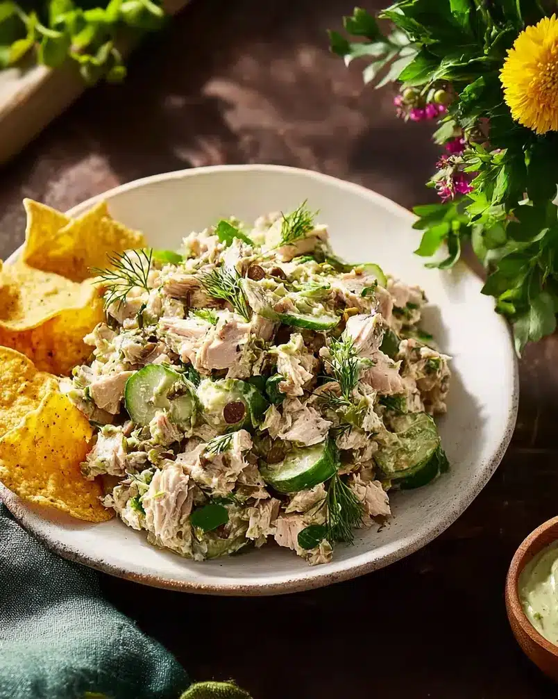 Green Goddess Tuna Salad