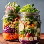 High-Protein Mason Jar Salad Formula