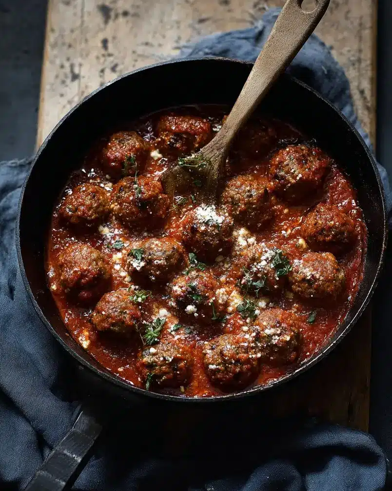 Ottolenghi’s Ricotta and Oregano Meatballs
